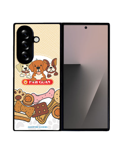 Android Flip / Fold Leather Grip - Pawguan Dog