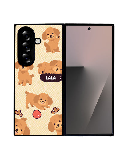 Android Flip / Fold Leather Grip - Poodle Squad