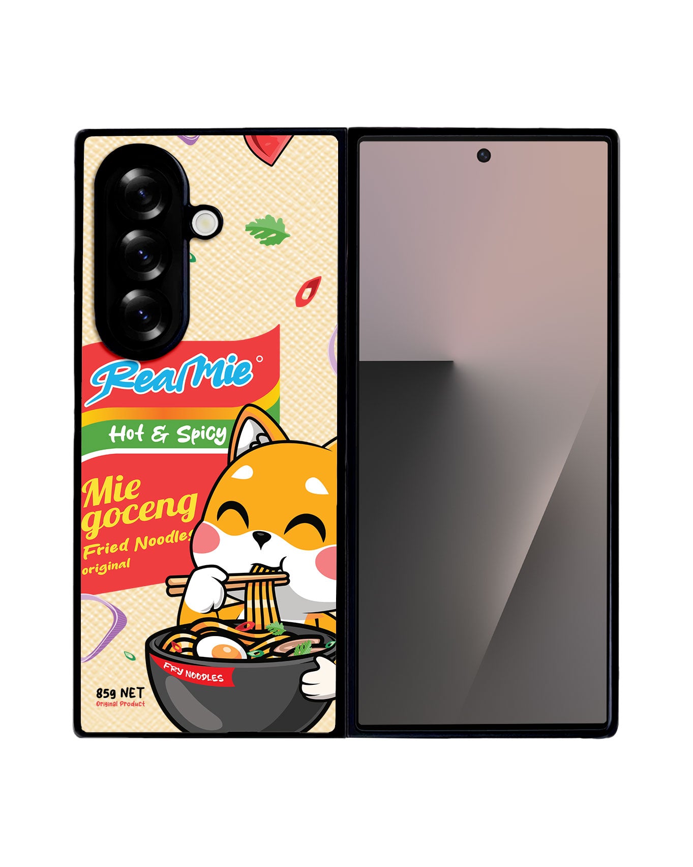 Android Flip / Fold Leather Grip - Realmie