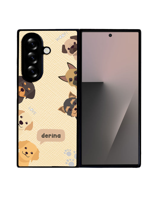 Android Flip / Fold Leather Grip - Ruff Family