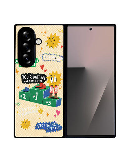 Android Flip / Fold Leather Grip - Selfless Love 4.0