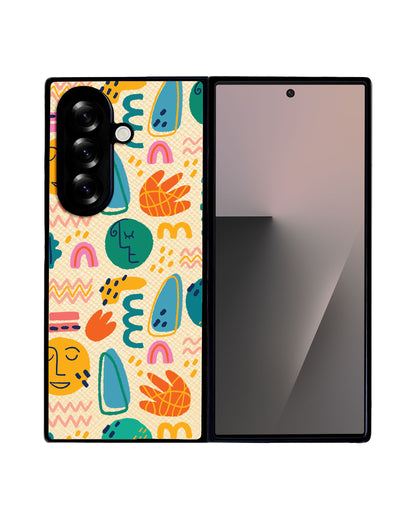 Android Flip / Fold Leather Grip - Silent Art