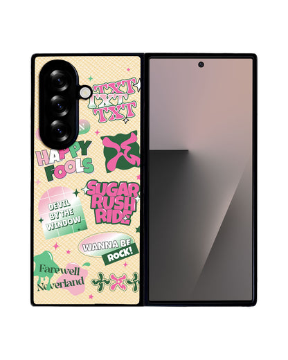 Android Flip / Fold Leather Grip - TXT Temtation