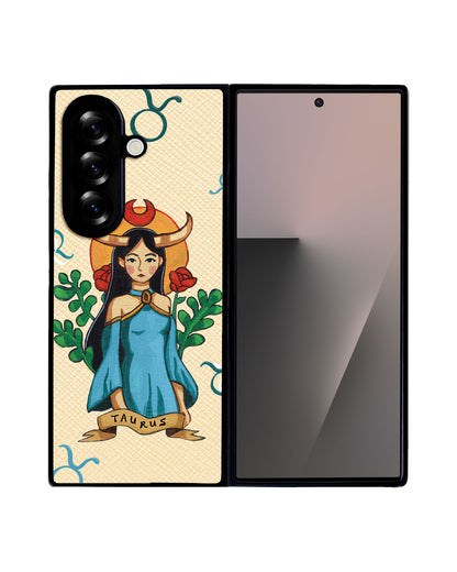 Android Flip / Fold Leather Grip - Taurus