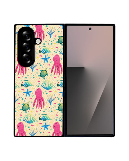 Android Flip / Fold Leather Grip - Underwater Dreams 2.0