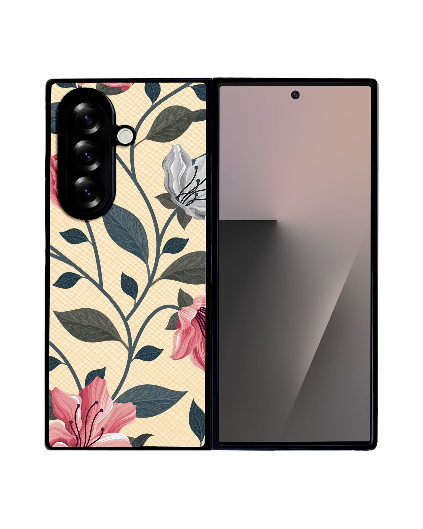 Android Flip / Fold Leather Grip - Valerie