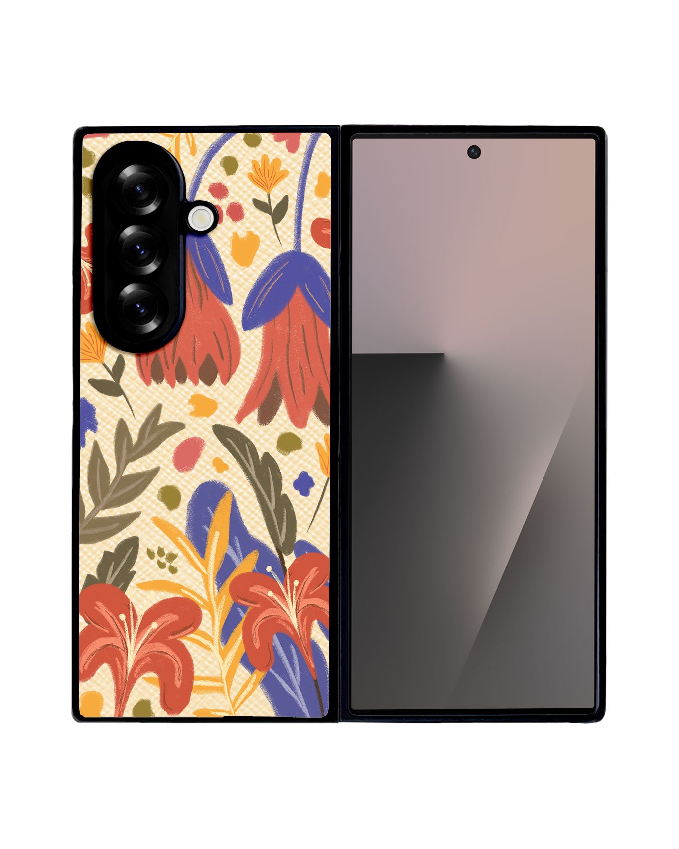 Android Flip / Fold Leather Grip - Nature Lovers