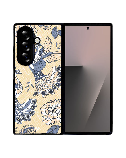 Android Flip / Fold Leather Grip - Bird of Paradise 6.0