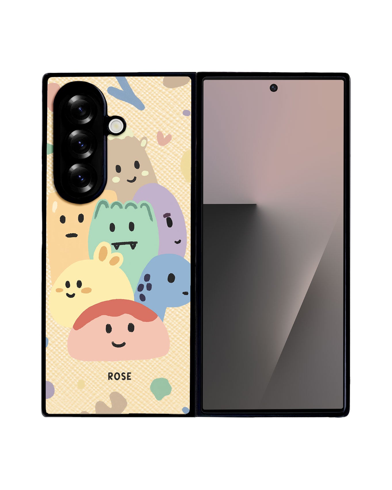 Android Flip / Fold Leather Grip - Doodle 2.0