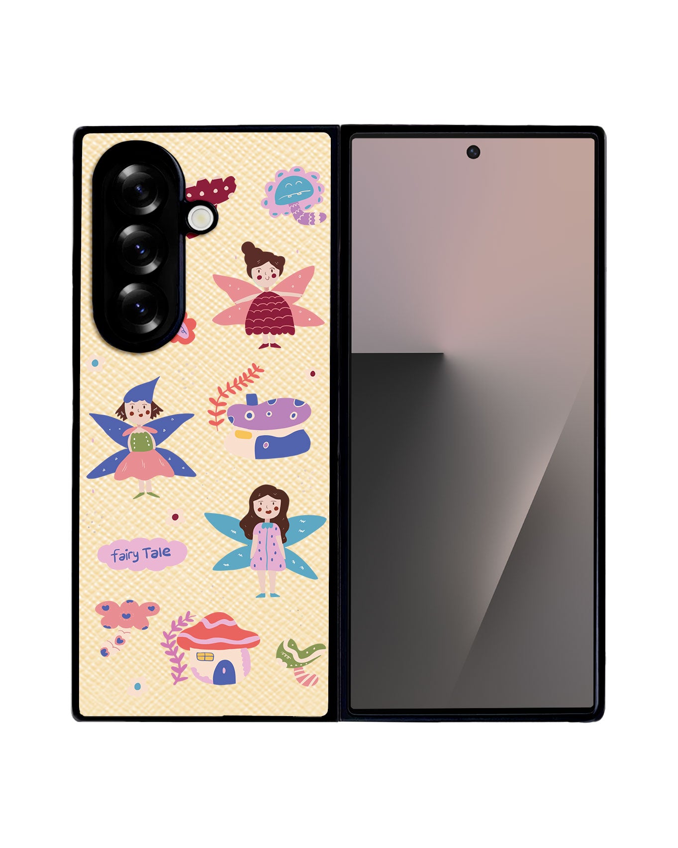 Android Flip / Fold Leather Grip - Fairytale