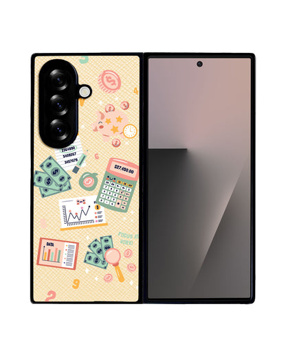 Android Flip / Fold Leather Grip - Finance