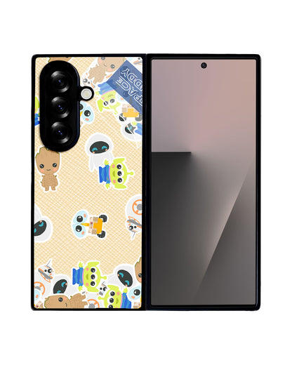 Android Flip / Fold Leather Grip - Buddy Space