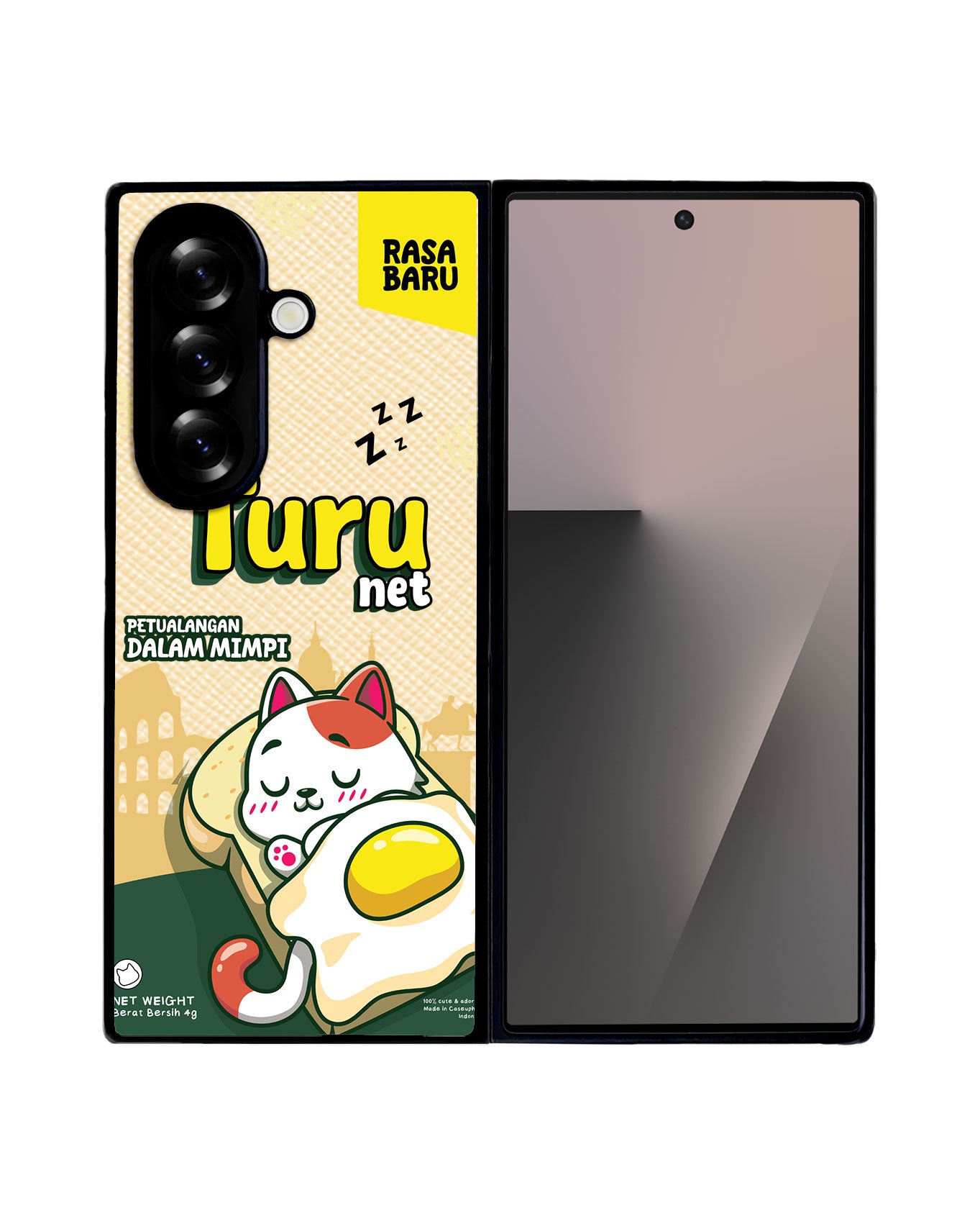 Android Flip / Fold Leather Grip - Turu