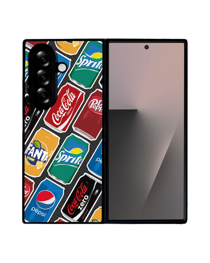 Android Flip / Fold Leather Grip - Soda