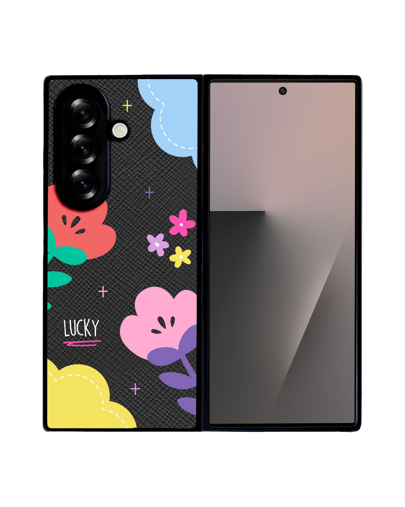 Android Flip / Fold Leather Grip - Aesthetic Mirror 3.0