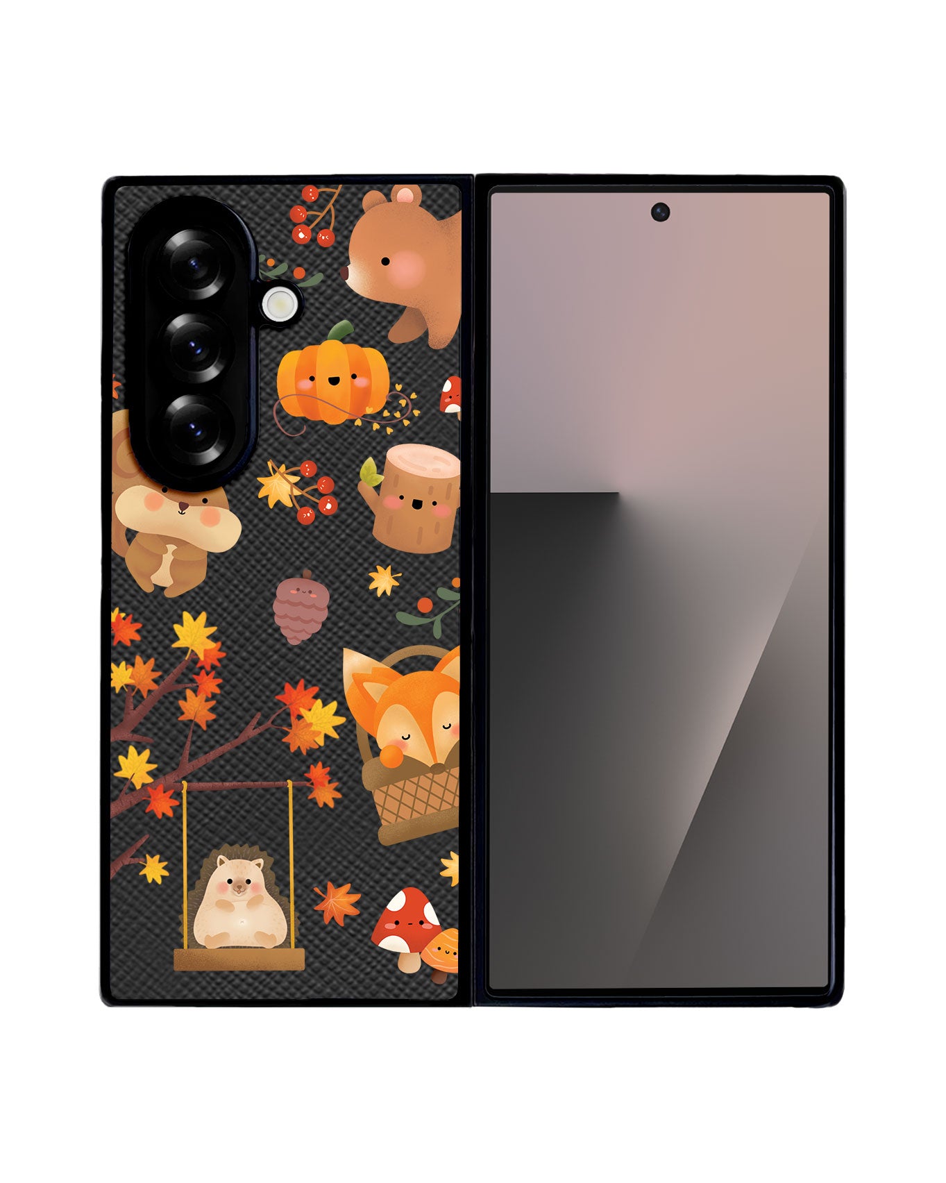 Android Flip / Fold Leather Grip - Autumn