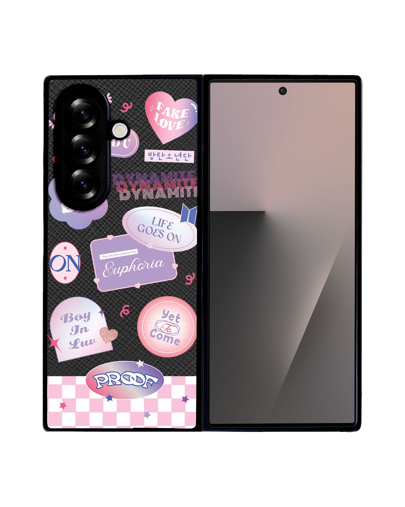 Android Flip / Fold Leather Grip - BTS Proof