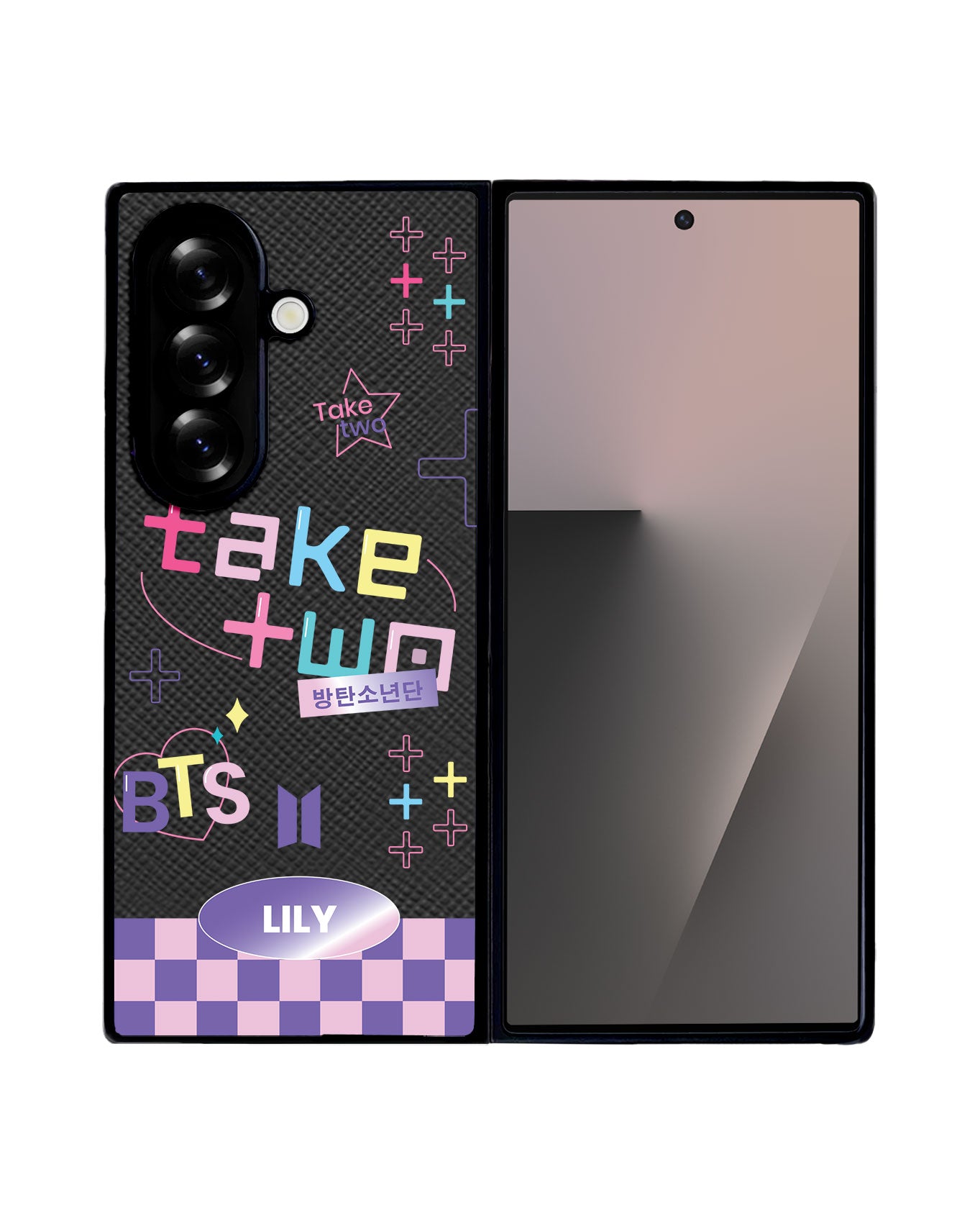 Android Flip / Fold Leather Grip - BTS Take Two