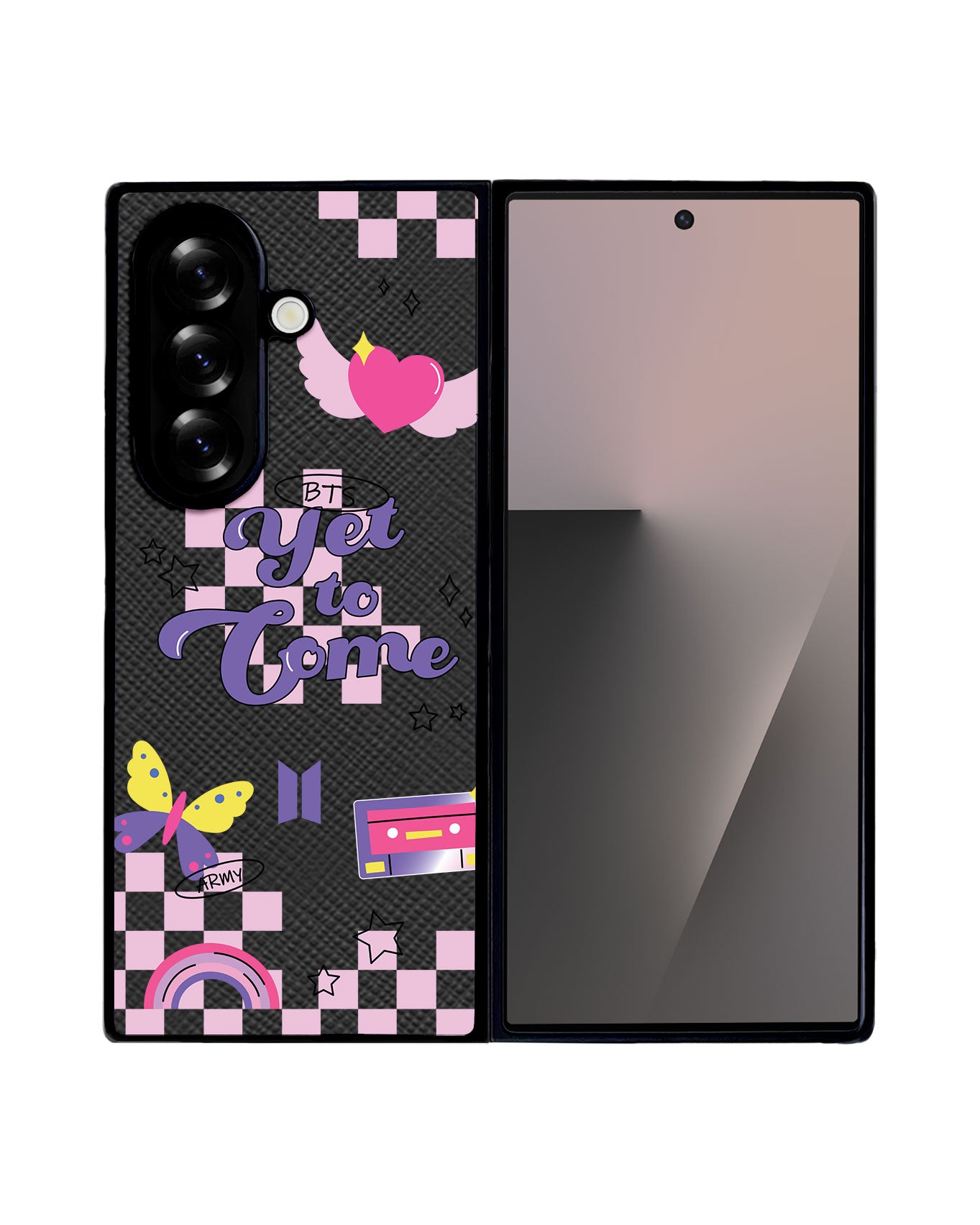 Android Flip / Fold Leather Grip - BTS Yet to Come 1.0