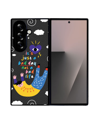 Android Flip / Fold Leather Grip - Bad Day