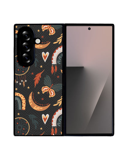 Android Flip / Fold Leather Grip - Boho 3.0