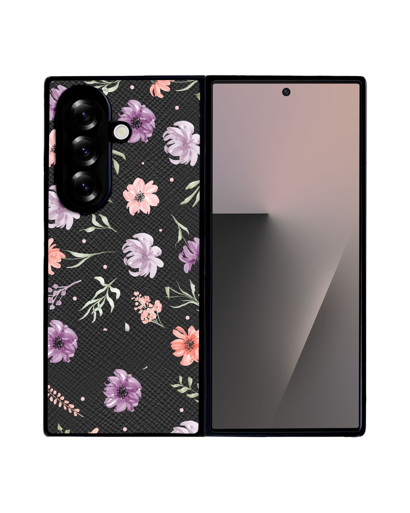 Android Flip / Fold Leather Grip - Botanical Garden 3.0