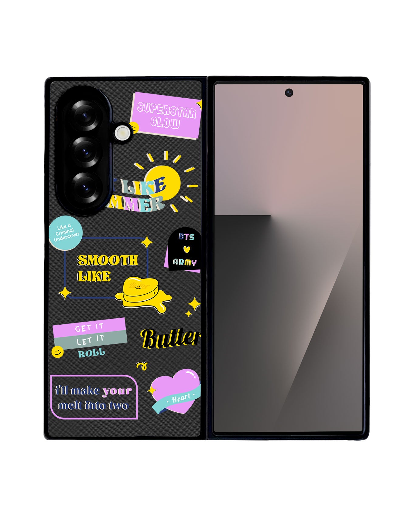 Android Flip / Fold Leather Grip - Butter Starter Pack