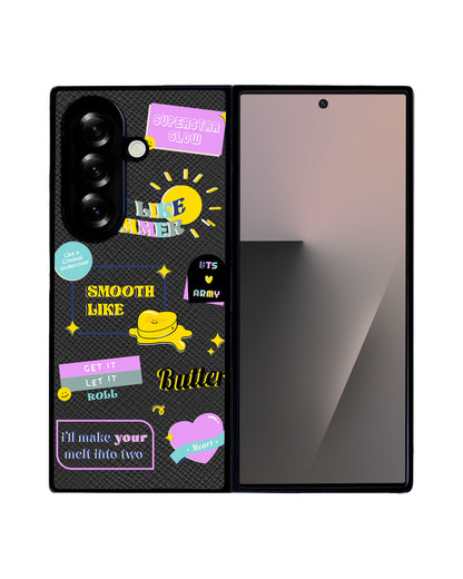 Android Flip / Fold Leather Grip - Butter Starter Pack