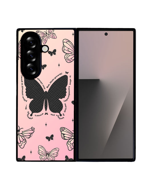 Android Flip / Fold Leather Grip - Butterfly Effect 1.0