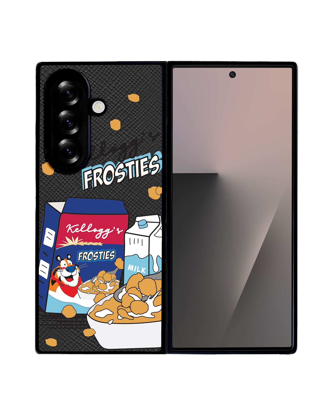 Android Flip / Fold Leather Grip - Cornflakess