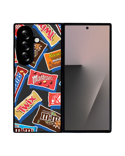 Android Flip / Fold Leather Grip - Choco Sweet