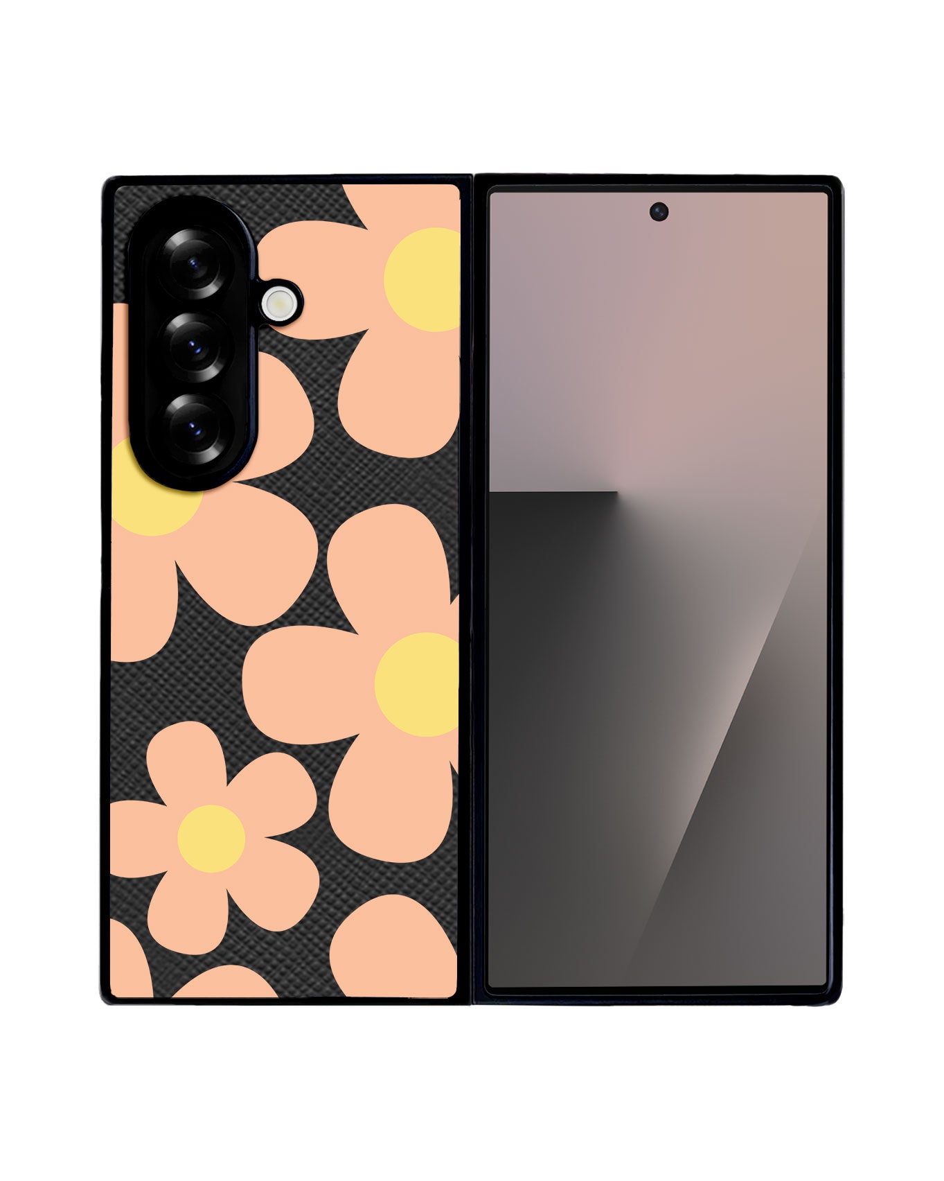 Android Flip / Fold Leather Grip - Daisy Love