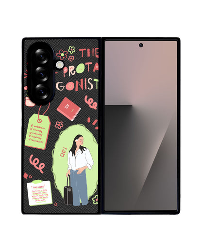 Android Flip / Fold Leather Grip - ENFJ