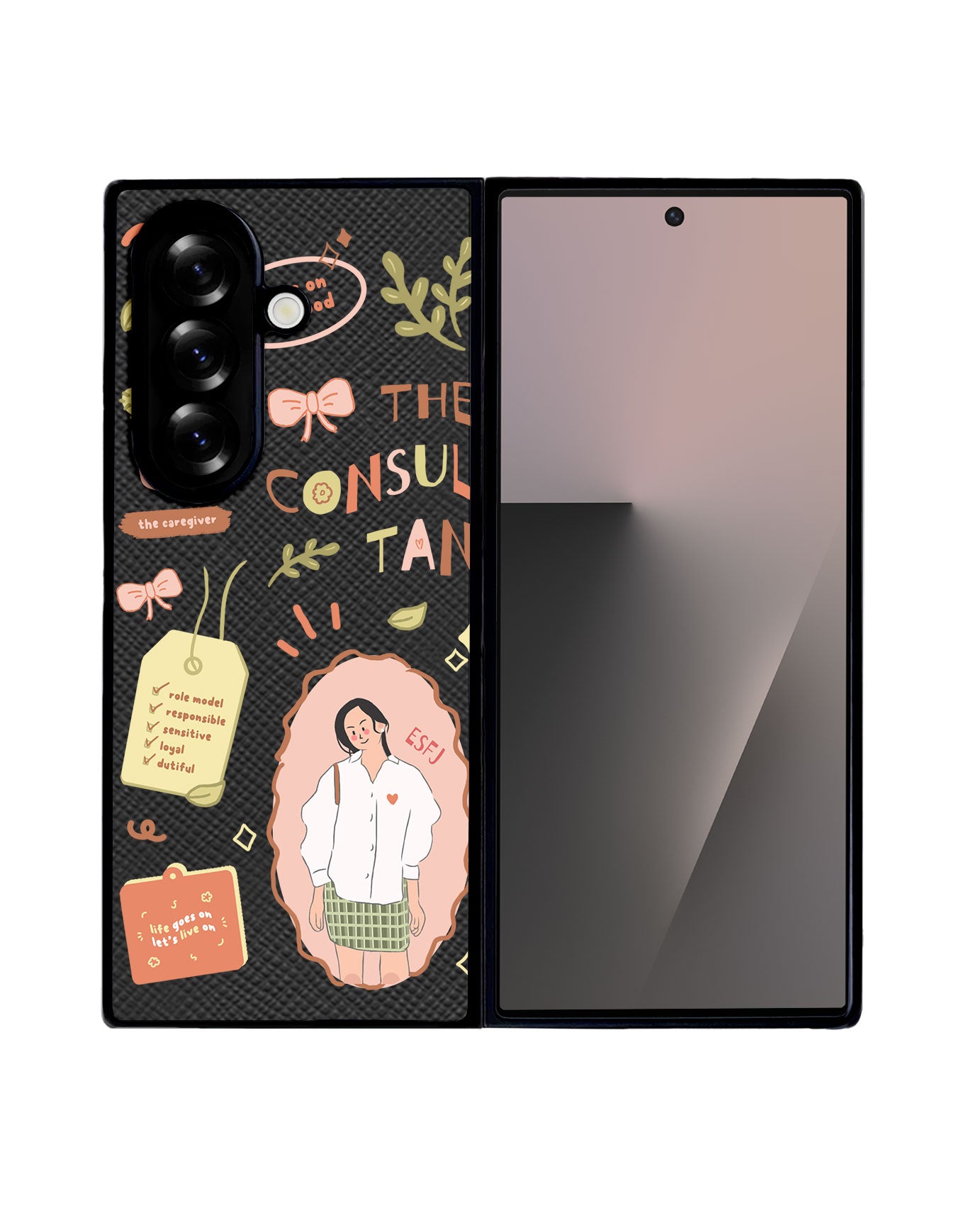 Android Flip / Fold Leather Grip - ESFJ