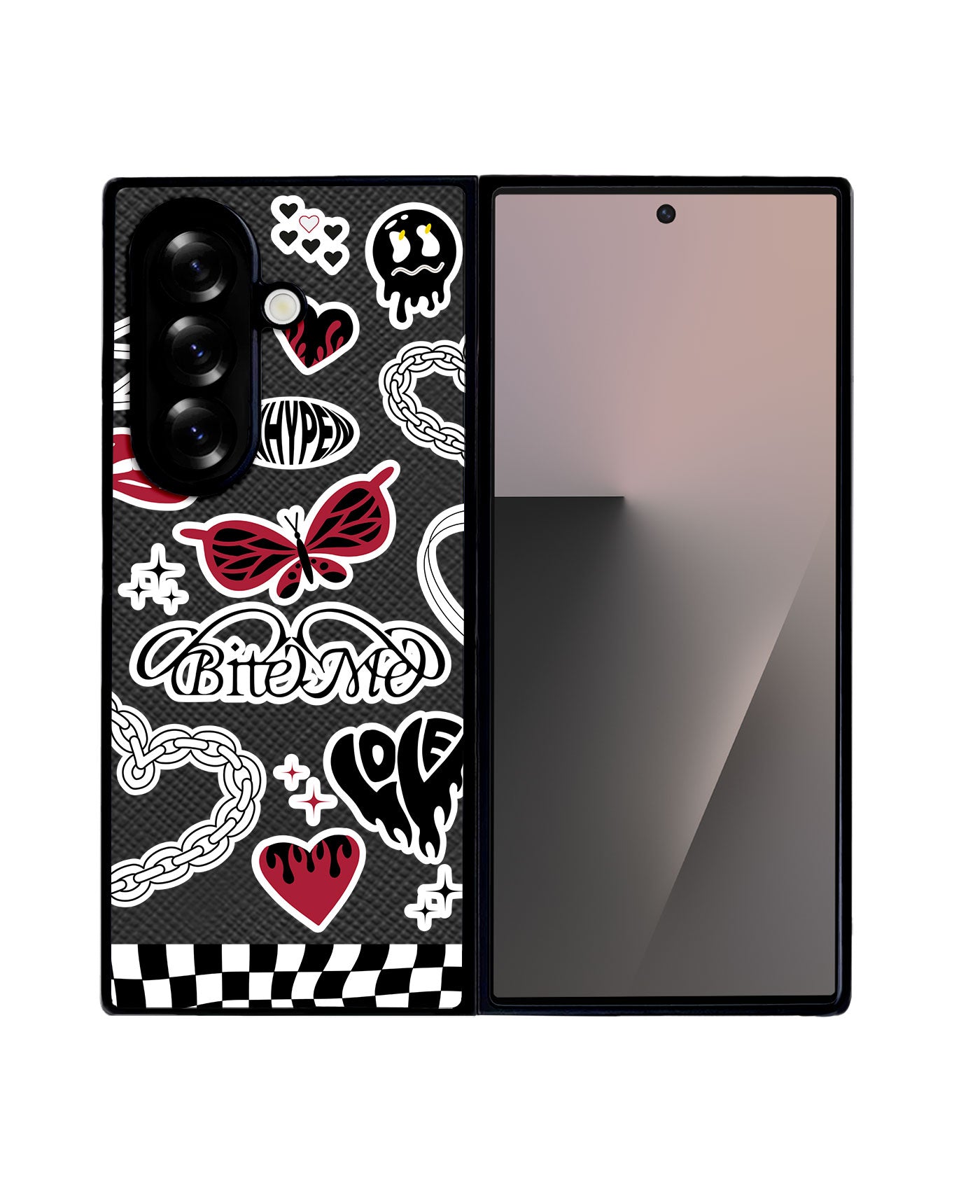 Android Flip / Fold Leather Grip - Enhypen Bite Me