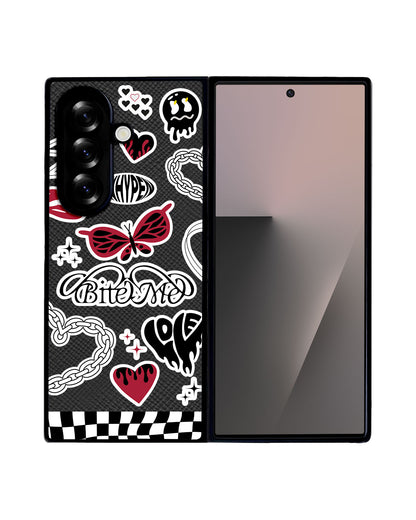 Android Flip / Fold Leather Grip - Enhypen Bite Me