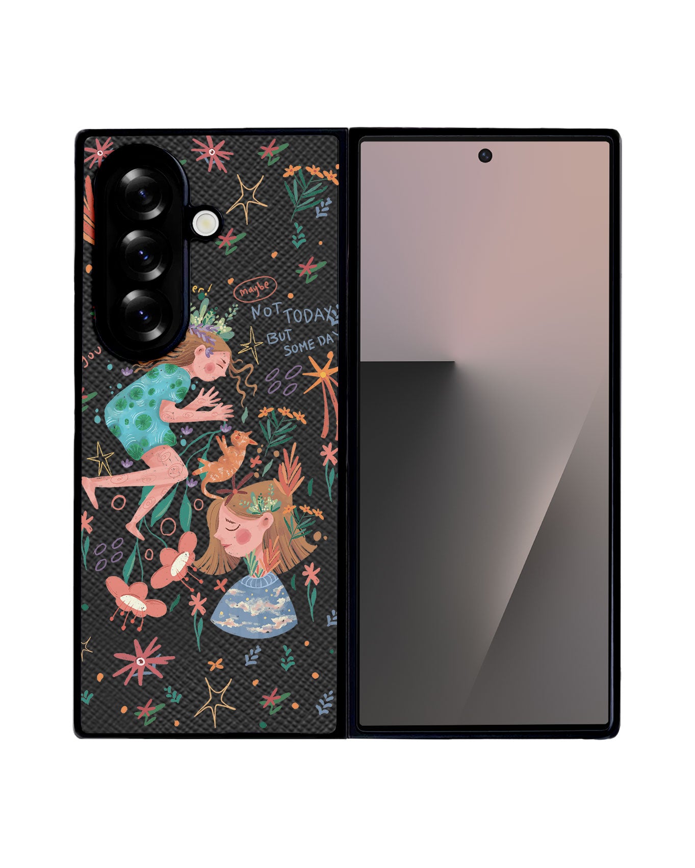 Android Flip / Fold Leather Grip - Get Better