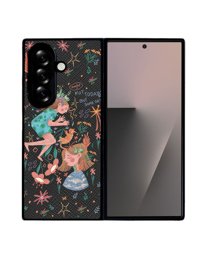 Android Flip / Fold Leather Grip - Get Better