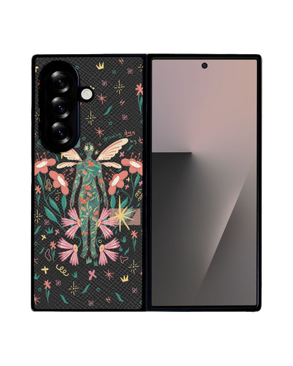 Android Flip / Fold Leather Grip - Growing Day by Day