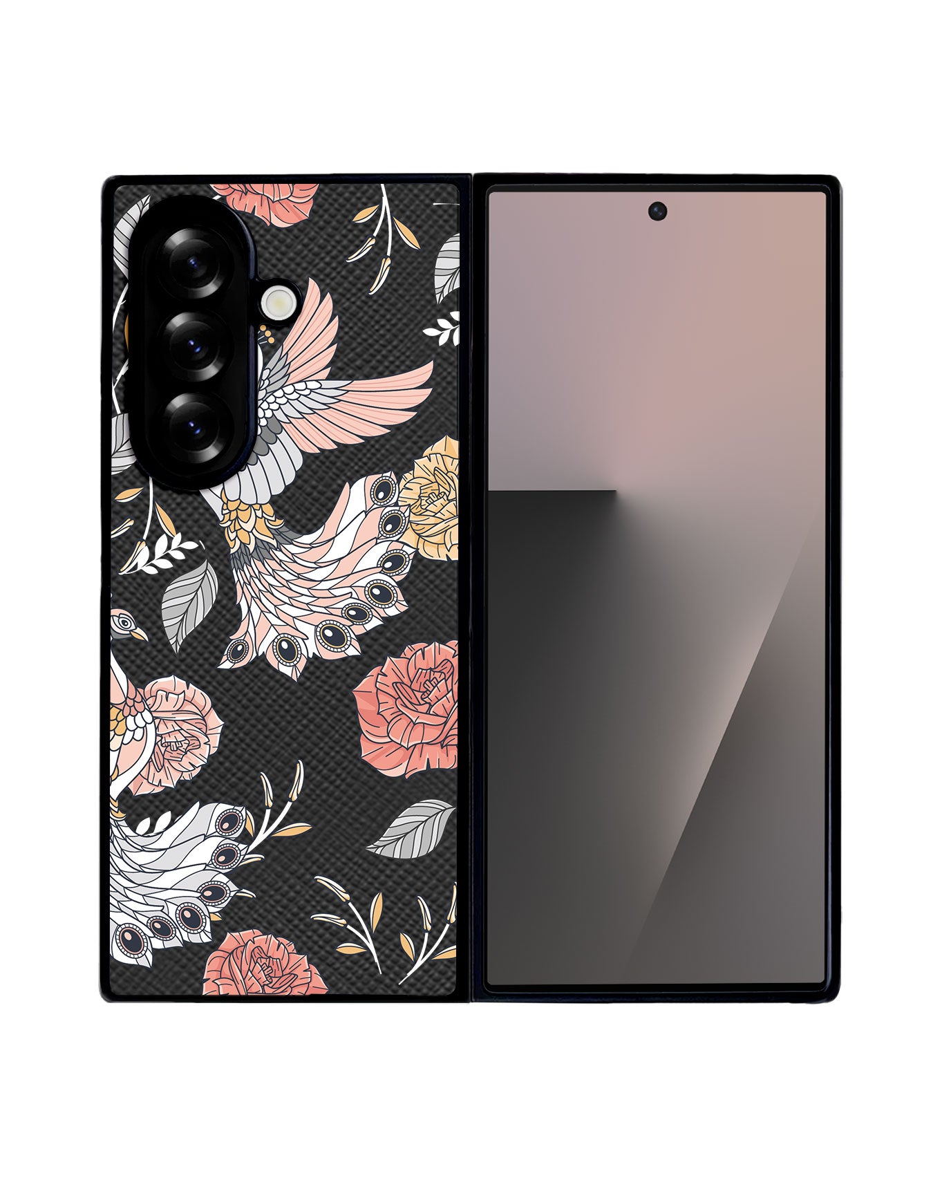 Android Flip / Fold Leather Grip - Bird of Paradise 1.0
