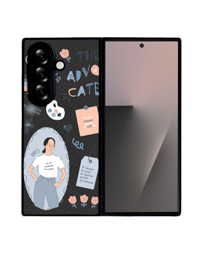 Android Flip / Fold Leather Grip - INFJ