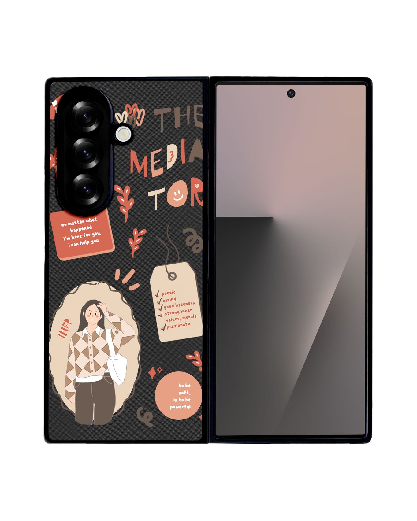 Android Flip / Fold Leather Grip - INFP