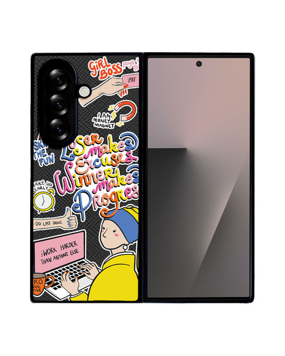 Android Flip / Fold Leather Grip - Ambitch