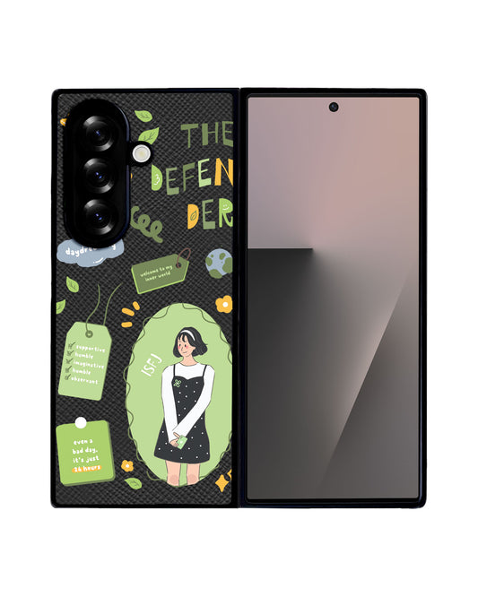 Android Flip / Fold Leather Grip - ISFJ