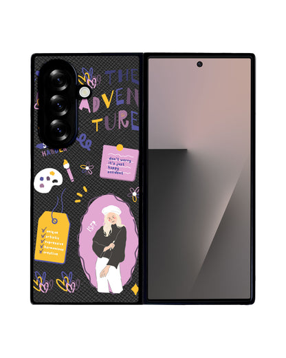 Android Flip / Fold Leather Grip - ISFP