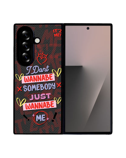 Android Flip / Fold Leather Grip - Itzy Itz Me