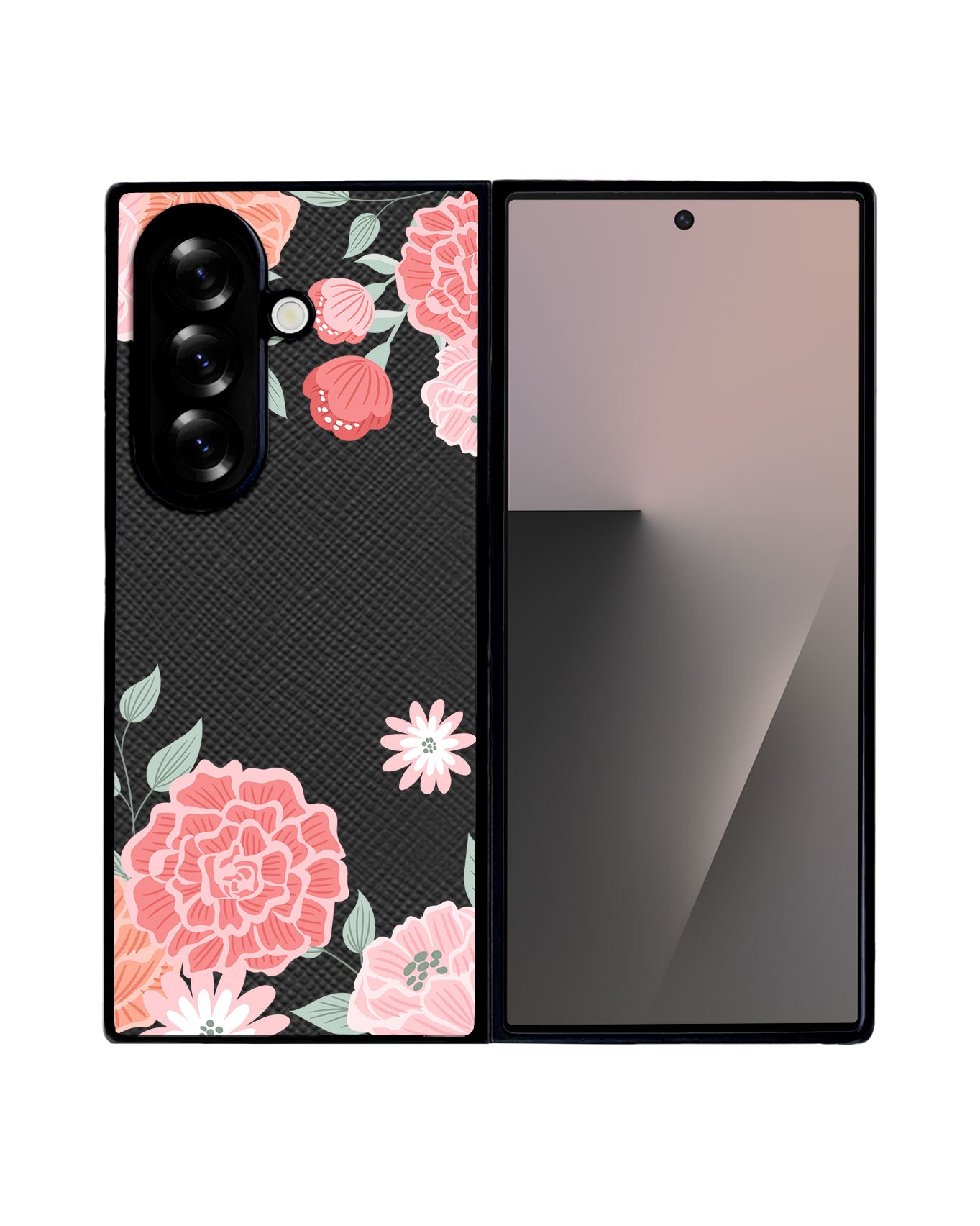 Android Flip / Fold Leather Grip - Carnation 1.0