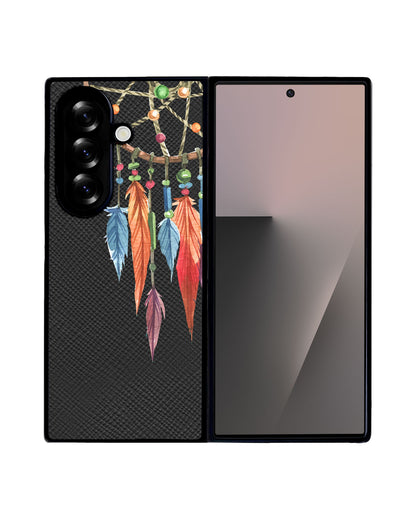 Android Flip / Fold Leather Grip - Dreamcatcher 1.0