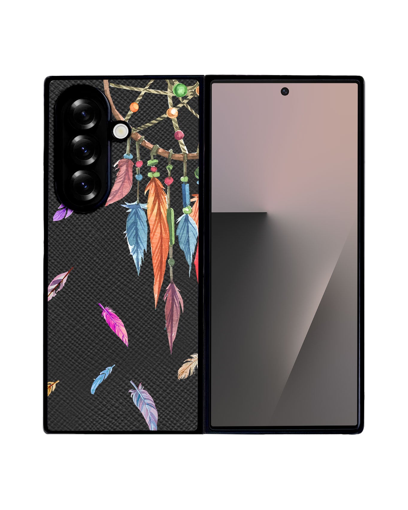 Android Flip / Fold Leather Grip - Dreamcatcher 2.0