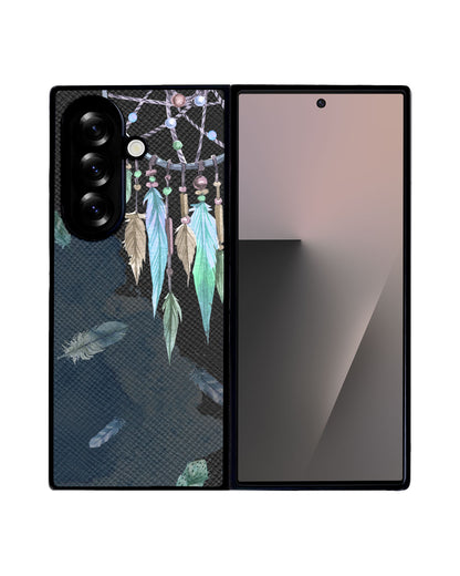 Android Flip / Fold Leather Grip - Dreamcatcher 3.0